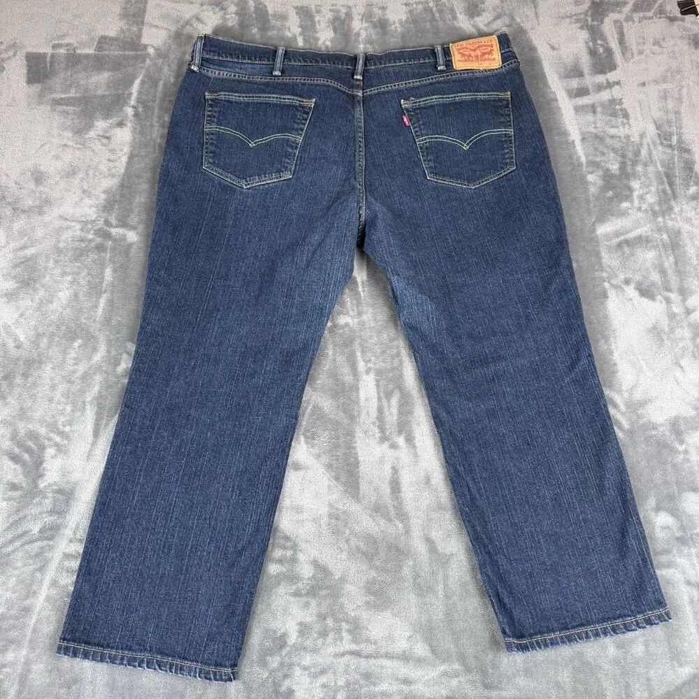 Levi’s 511 Big & Tall Men’s Denim Pants Dark Blue Jeans Size 46x29